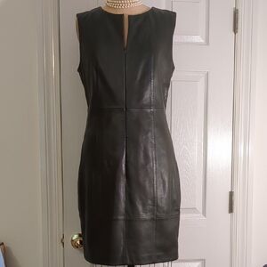 Antonio Melani Leather King Dress Sz. 12